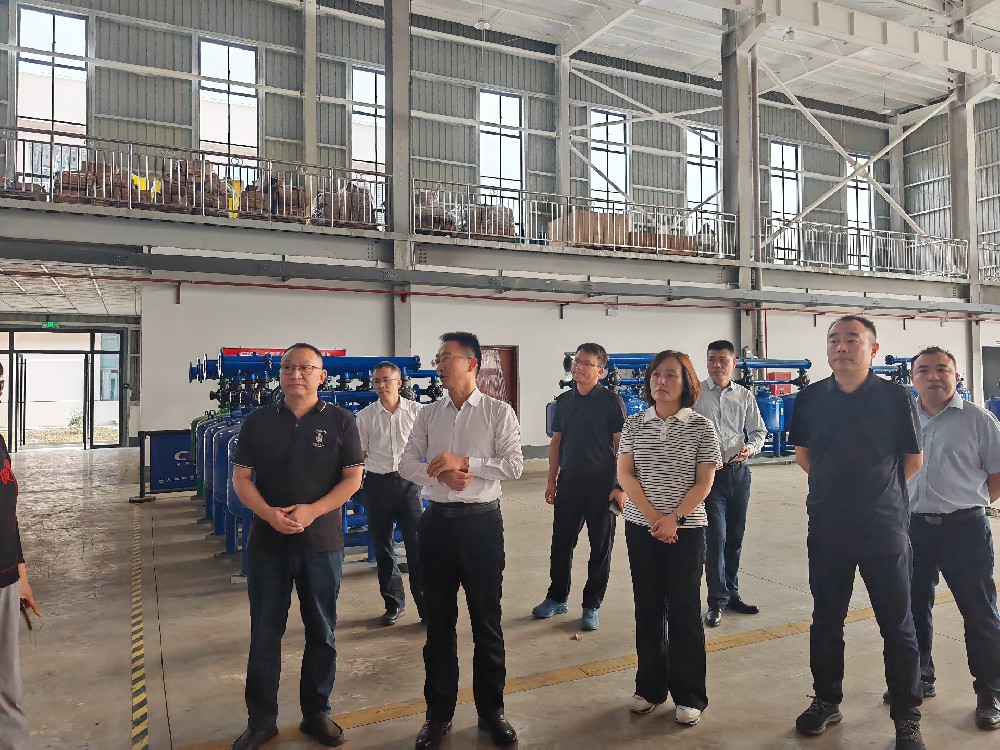 縣領導調(diào)研多靈環(huán)保，共謀高新區(qū)綠色發(fā)展